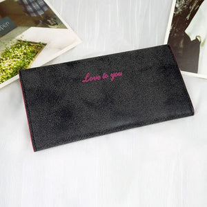 Women's Zipper Long Clutch Retro PU Leather Wallet