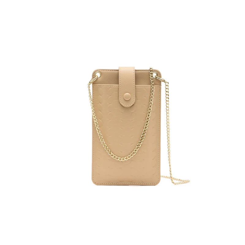 PU Chain Mini Shoulder Bag for Ladies