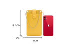 PU Chain Mini Shoulder Bag for Ladies
