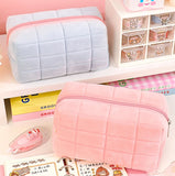 Large Solid Makeup Bag Travel Toiletry Pouch