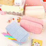 Large Solid Makeup Bag Travel Toiletry Pouch