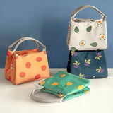 Solid Fruit Foods Container Bag Insulated Cooler Lunch Tote