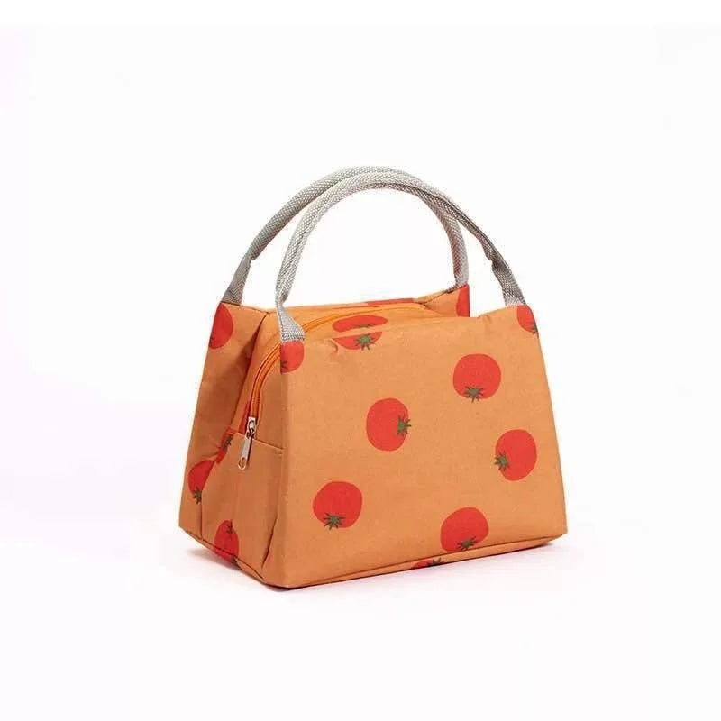 Solid Fruit Foods Container Bag Insulated Cooler Lunch Tote