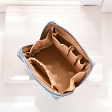 Women Velvet Make Up Bag Travel Cosmetic Pouch Zipper Large Solid Female