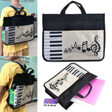 Children Kids Musical Note Pattern Backpack Schoolbag