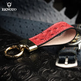 Leather Pendant Key Holder Car Key Chain Retro Keychain