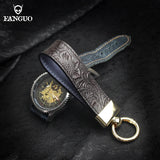 Leather Pendant Key Holder Car Key Chain Retro Keychain