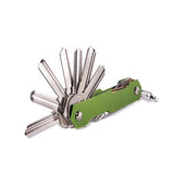 Aluminum Key Holder Organizer Flexible Key Case Bag Clip Wallet