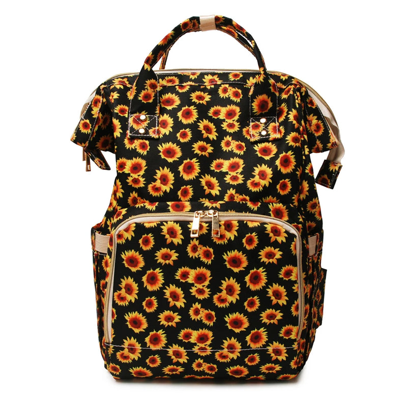 Leopard Serape Diaper Backpack Baby Diaper Changing Bag
