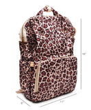 Leopard Serape Diaper Backpack Baby Diaper Changing Bag