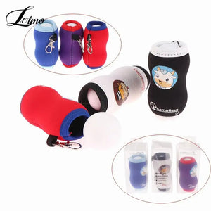Portable Mini Golf Ball Bag Protective Cover Cartoon Waist Pack 7 Colors