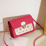 Women Shoulder Crossbody Bag Hollow PU Leather For Mobile Phone