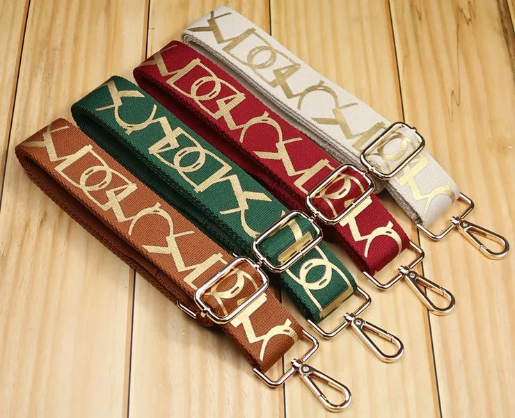 Colorful Nylon Cotton Bag Strap for Crossbody Messenger Shoulder Bag