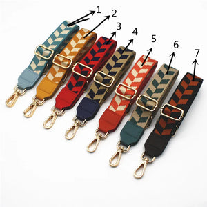 Colorful Nylon Cotton Bag Strap for Crossbody Messenger Shoulder Bag
