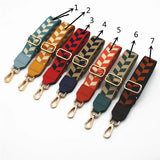 Colorful Nylon Cotton Bag Strap for Crossbody Messenger Shoulder Bag
