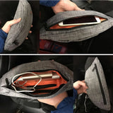 Nylon Waist Bag Unisex Fanny Pack Convenient Men Women Bum Bag