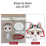 DIY Women's Leather Shoulder Bag Making Set