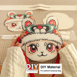 DIY Women's Leather Shoulder Bag Making Set