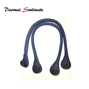 Long Denim Handles for Women's O Bag, Hemp Shoulder Bag Strap