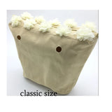 Canvas Flowery Inner Bag for OBag Accessory