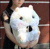 3D Hamster Mouse Plush Backpack Stuffed Rabbit Kids Toy Girls Schoolbag