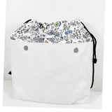 Canvas Inner Bag for O Bag Mini / Classic Bag Women Bag Floral Print
