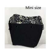Canvas Inner Bag for O Bag Mini / Classic Bag Women Bag Floral Print