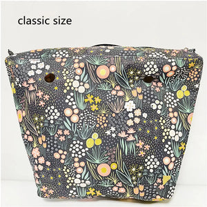 Red Canvas Inner Lining for O Bag Handbag Women Bag