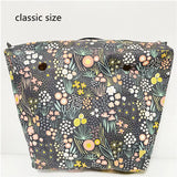 Red Canvas Inner Lining for O Bag Handbag Women Bag