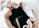 Drawstring Ground Bucket Shoulder Bag Multi-Function Handbag