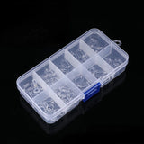 Adjustable Plastic Jewelry Box - Beads Earrings Organizer