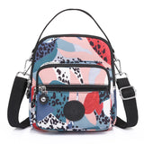 Casual Women's Crossbody Bag Small Nylon Handbag with Zipper