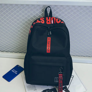 10 Colors Large Capacity Waterproof Nylon Casual Backpack School Bag