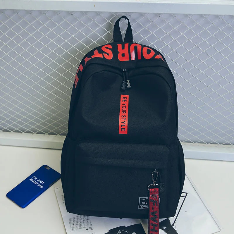 10 Colors Large Capacity Waterproof Nylon Casual Backpack School Bag
