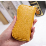 Leather Key Wallet Coins Holder Unisex
