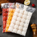 Disposable Self-Sealing Ice Cube Mold Bags - Pack of 10
