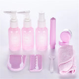 10 Pc/Set Mini Makeup Cosmetic Cream Bottles Empty Travel Containers