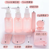 10 Pc/Set Mini Makeup Cosmetic Cream Bottles Empty Travel Containers