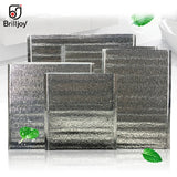 10 Pcs Aluminum Foil Insulated Food Storage Ice Bag Thermal Cooler