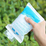 10 Pcs Insulated Reusable Ice Pack Cooler Bag for Lunch Box Food Cans W