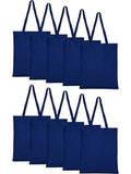 10 piece Large Capacity Shoulder Bag Cotton Tote Reusable Shopping Bag for Women