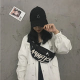 Fanny Pack Hip-Hop Belt Bag Harajuku Shoulder Female Sling Chest Pocket