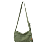 Canvas Messenger Bags Crossbody Unisex Shoulder Bags College Packages