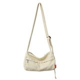 Canvas Messenger Bags Crossbody Unisex Shoulder Bags College Packages