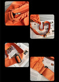 Women's Canvas Hobo Shoulder Bag Big Size School Book Laptop Mess