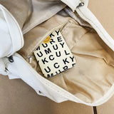 100% Cotton Small Backpacks Solid Leisure Or Travel Bags Soft Canvas