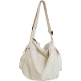 Cotton Teen Casual Canvas Shoulder Bag Female Crossbod