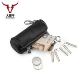 Leather Car Key Case Female Business Key Wallet Housekeeper