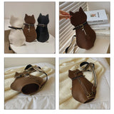 Cartoon Cat Shape Chest Bag Women Handbags Ladies Shoulder Bag