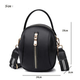 Leather Crossbody Bag for Women Small Shoulder Messenger Purse